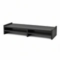Suporte Elevado para Monitor em MDF Preto 120 x 23,5 x 14 cm